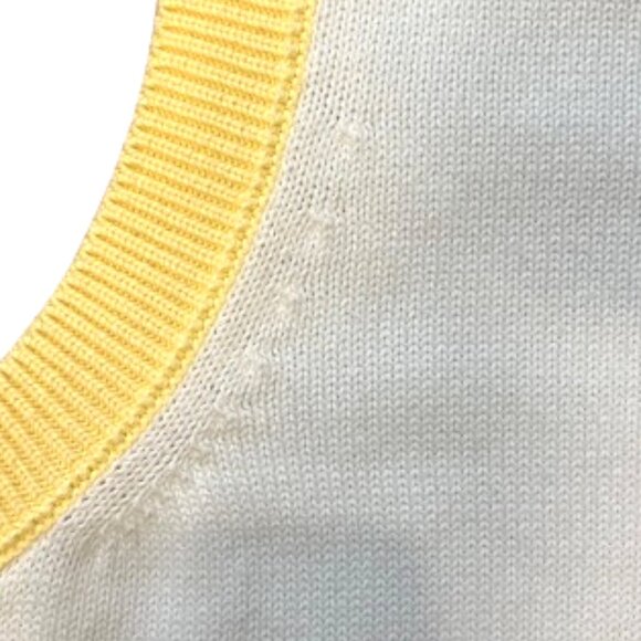 NEW Anthropology Barbour Knit Vest, Jumper Sweater, Sz US 8 - Picture 7 of 15